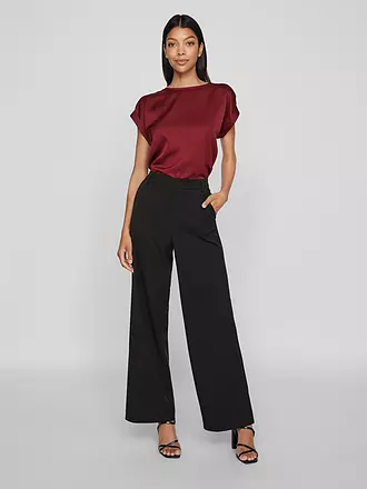 VILA | Blusa-camicia VIELLETTE | dunkelrot